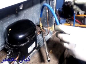 تعمیر گاز یخچال 7 شارژ گاز یخچال در محل