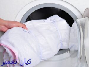 شستن پرده در ماشین لباسشویی 5 شستن پرده در لباسشویی ال جی