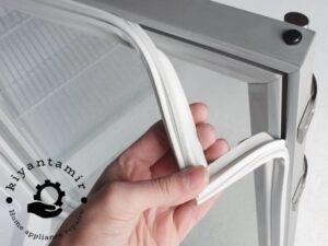 لولای درب یخچال فیلور 8 تعویض نوار دور یخچال فیلور