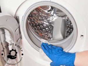 نحوه تمیز کردن لاستیک ماشین لباسشویی 5 تمیز کردن لاستیک ماشین لباسشویی بوش