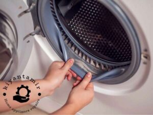 نحوه تمیز کردن لاستیک ماشین لباسشویی 3 علت ایجاد کپک و لجن در ماشین لباسشویی