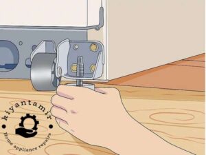 چگونه یخچال ساید را تراز کنیم؟ 6 آموزش تراز کردن یخچال (گام به گام تصویری)2