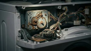 چرا تایمر لباسشویی کار نمیکند